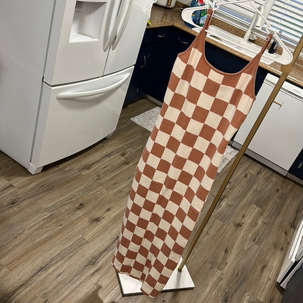 Long Knit Maxi Dress